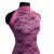 Кружевное полотно стрейч XD-WINE, 100 гр/м2, шир.150см, цвет розовый - купить в Чебоксарах. Цена 1 851.10 руб.