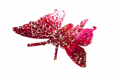Бабочка декоративная пластиковая #10 - купить в Чебоксарах. Цена: 7.09 руб.