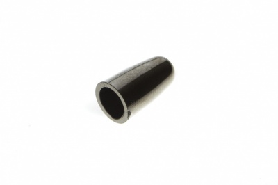 8100-Наконечник пластиковый под металл 15 мм-тем.никель - купить в Чебоксарах. Цена: 2.45 руб.