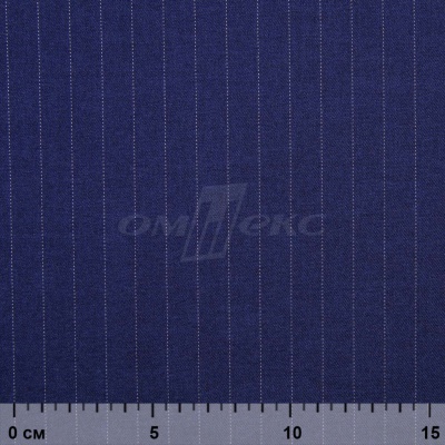 Костюмная ткань "Жаклин", 188 гр/м2, шир. 150 см, цвет тёмно-синий - купить в Чебоксарах. Цена 426.49 руб.