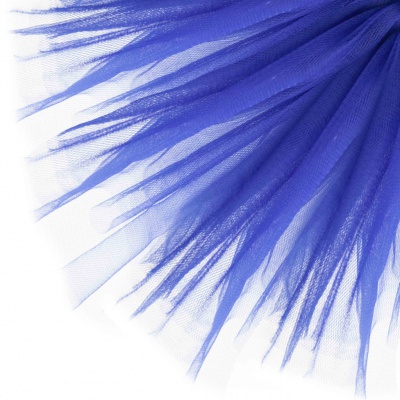Фатин матовый 16-101, 12 гр/м2, шир.300см, цвет т.синий - купить в Чебоксарах. Цена 100.92 руб.