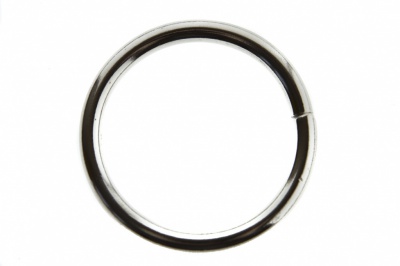Кольцо металлическое d-38 мм, цв.-никель - купить в Чебоксарах. Цена: 4.89 руб.