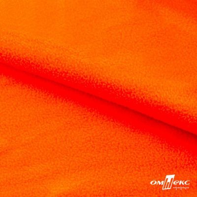 Флис DTY 240г/м2, люминесцентно-оранжевый, 150см (2,77 м/кг) - купить в Чебоксарах. Цена 640.46 руб.