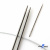 Спицы для вязания металлические d-2.5 мм круговые на тросике 53 см - купить в Чебоксарах. Цена: 53.90 руб.