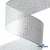 Лента металлизированная "ОмТекс", 50 мм/уп.22,8+/-0,5м, цв.- серебро - купить в Чебоксарах. Цена: 149.71 руб.