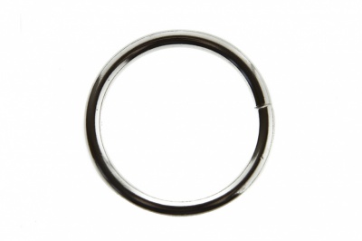 Кольцо металлическое d-3 х 32 мм, цв.-никель - купить в Чебоксарах. Цена: 3.92 руб.