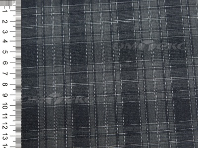 Ткань костюмная клетка 25235 2003, 185 гр/м2, шир.150см, цвет серый/сер - купить в Чебоксарах. Цена 