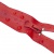 Молния водонепроницаемая PVC Т-7, 90 см, разъемная, цвет (820) красный - купить в Чебоксарах. Цена: 61.18 руб.