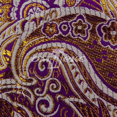 Ткань костюмная жаккард №9, 140 гр/м2, шир.150см, цвет фиолет - купить в Чебоксарах. Цена 383.29 руб.