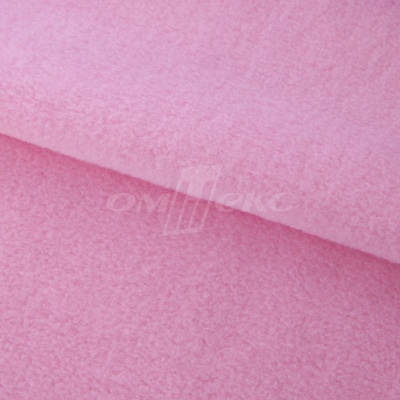 Флис окрашенный 15-2215, 250 гр/м2, шир.150 см, цвет светло-розовый - купить в Чебоксарах. Цена 580.31 руб.
