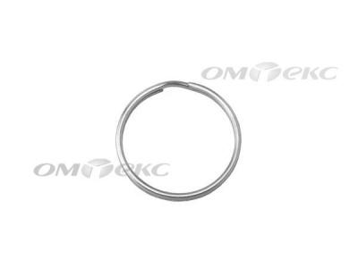 Кольцо металлическое d-20 мм, цв.-никель - купить в Чебоксарах. Цена: 3.19 руб.