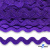 Тесьма вьюнчик 0381-0050, 5 мм/упак.33+/-1м, цвет 9530-фиолетовый - купить в Чебоксарах. Цена: 107.26 руб.