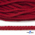 Шнур плетеный d-6 мм, круглый 70% хлопок 30% полиэстер, уп.90+/-1 м, цв.1064-красный - купить в Чебоксарах. Цена: 588 руб.