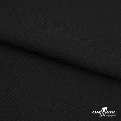 Ткань костюмная "Матте" 80% P, 16% R, 4% S, 170 г/м2, шир.150 см, цв-черный #1 - купить в Чебоксарах. Цена 372.90 руб.