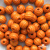 0309-Бусины деревянные "ОмТекс", 16 мм, упак.50+/-3шт, цв.003-оранжевый - купить в Чебоксарах. Цена: 62.22 руб.