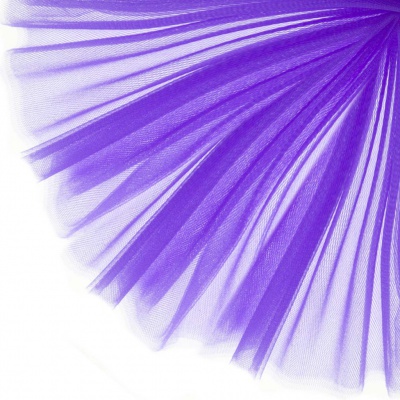 Фатин блестящий 16-85, 12 гр/м2, шир.300см, цвет фиолетовый - купить в Чебоксарах. Цена 110.84 руб.