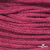 Шнур плетеный d-6 мм, 70% хлопок 30% полиэстер, уп.90+/-1 м, цв.1068-фуксия - купить в Чебоксарах. Цена: 588 руб.