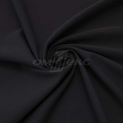 Ткань костюмная "Меган", 78%P 18%R 4%S, 205 г/м2 ш.150 см, цв-черный (Black) - купить в Чебоксарах. Цена 392.32 руб.