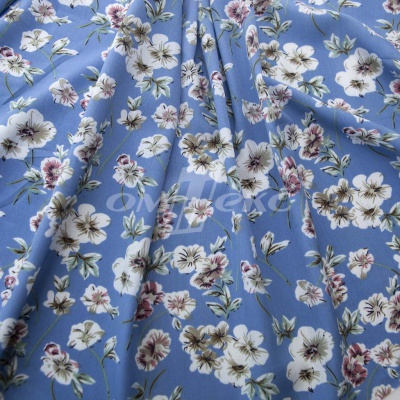 Плательная ткань "Фламенко" 12.1, 80 гр/м2, шир.150 см, принт растительный - купить в Чебоксарах. Цена 241.49 руб.