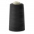 Нитки швейные 100% полиэстер 40/2, (3200 ярд), первый сорт, черные - купить в Чебоксарах. Цена: 86.79 руб.