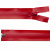 Молния водонепроницаемая PVC Т-7, 60 см, разъемная, цвет (820) красный - купить в Чебоксарах. Цена: 49.39 руб.