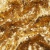 Сетка с пайетками №3, 188 гр/м2, шир.140см, цвет золотой - купить в Чебоксарах. Цена 458.76 руб.