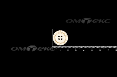Пуговица деревянная круглая №33 (18мм) - купить в Чебоксарах. Цена: 2.55 руб.