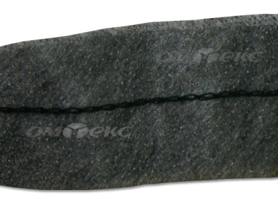 WS7225-прокладочная лента усиленная швом для подгиба 30мм-графит (50м) - купить в Чебоксарах. Цена: 16.97 руб.
