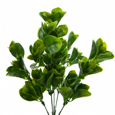 Трава искусственная -1, шт (эвкалипт лист 32 см/8 см)				 - купить в Чебоксарах. Цена: 169.93 руб.