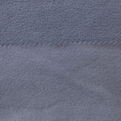 Флис DTY 18-3905, 180 г/м2, шир. 150 см, цвет т.серый - купить в Чебоксарах. Цена 632.85 руб.