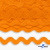 Тесьма вьюнчик 0381-0080, 8 мм/упак.33+/-1м, цвет 9511-оранжевый - купить в Чебоксарах. Цена: 107.26 руб.