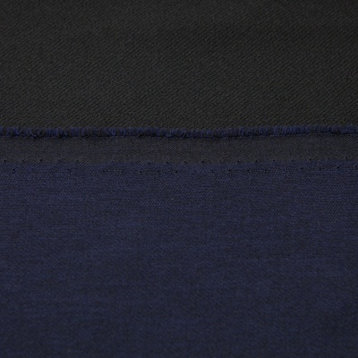 Ткань костюмная 26150 2009, 214 гр/м2, шир.150см, цвет т.синий - купить в Чебоксарах. Цена 362.24 руб.