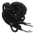 Шнурки #106-09, круглые 130 см, цв.чёрный - купить в Чебоксарах. Цена: 21.92 руб.