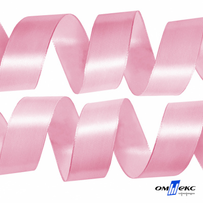 050-нежно-розовый Лента атласная упаковочная (В) 85+/-5гр/м2, шир.50 мм (1/2), 25+/-1 м - купить в Чебоксарах. Цена: 120.46 руб.