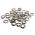 Люверсы, металлические/14мм/никель (упак.1000 шт) - купить в Чебоксарах. Цена: 1 058.40 руб.