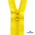Спиральная молния Т5 131, 60 см, автомат, цвет жёлтый - купить в Чебоксарах. Цена: 14.21 руб.