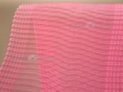 Лента капроновая "Гофре", шир. 110 мм/уп. 50 м, цвет розовый - купить в Чебоксарах. Цена: 35.60 руб.
