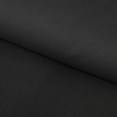 Костюмная ткань "Элис", 200 гр/м2, шир.150см, цвет чёрный - купить в Чебоксарах. Цена 306.20 руб.