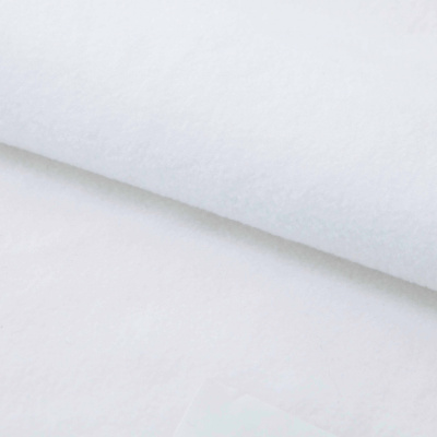Флис DTY 240 г/м2, White/белый, 150 см (2,77м/кг) - купить в Чебоксарах. Цена 640.46 руб.