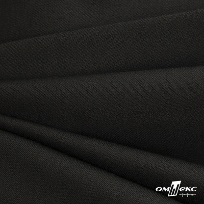 Костюмная ткань с вискозой "Диана", 260 гр/м2, шир.150см, цвет чёрный - купить в Чебоксарах. Цена 434.07 руб.