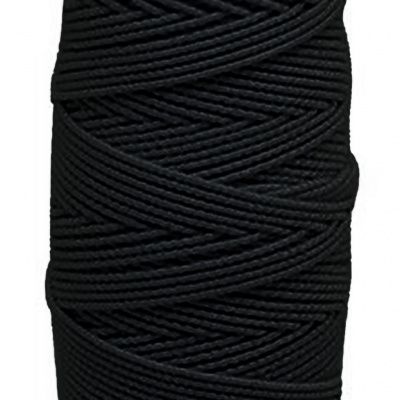 Нитка - резинка Спандекс 25 м (уп-10шт)-чёрные - купить в Чебоксарах. Цена: 36.02 руб.