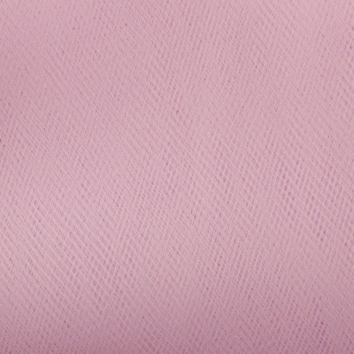 Фатин матовый 16-12, 12 гр/м2, шир.300см, цвет нежно-розовый - купить в Чебоксарах. Цена 96.31 руб.