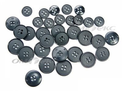 51926/15 мм (4 пр) черные пуговицы (брючные) - купить в Чебоксарах. Цена: 1.50 руб.
