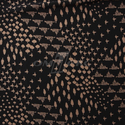 Плательная ткань "Софи" 12.1, 75 гр/м2, шир.150 см, принт этнический - купить в Чебоксарах. Цена 243.96 руб.