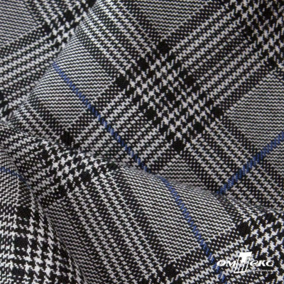 Ткань костюмная "Клер" 80% P, 16% R, 4% S, 200 г/м2, шир.150 см,#3 цв-серый/синий - купить в Чебоксарах. Цена 412.02 руб.