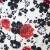 Плательная ткань "Фламенко" 22.1, 80 гр/м2, шир.150 см, принт растительный - купить в Чебоксарах. Цена 239.03 руб.