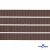 Репсовая лента 005, шир. 6 мм/уп. 50+/-1 м, цвет коричневый - купить в Чебоксарах. Цена: 88.45 руб.