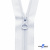Спиральная молния Т5 501, 65 см, автомат, цвет белый - купить в Чебоксарах. Цена: 14.83 руб.