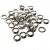 Люверсы, металлические/20мм/никель (упак.1000 шт) - купить в Чебоксарах. Цена: 1 587.60 руб.