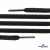 Шнурки #106-09, круглые 130 см, цв.чёрный - купить в Чебоксарах. Цена: 21.92 руб.